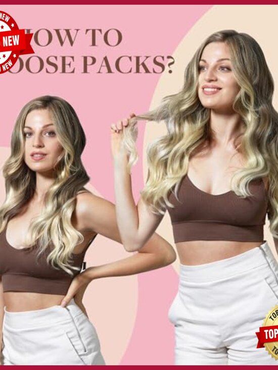 24 Inch Tape In Hair Extensions, Remy Human Hair, 40 Pieces, Skin Weft main image 6